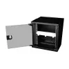Equip EZMR-10-G 10-inch 1U kabelgeleidingspaneel met ringen, lichtgrijs
