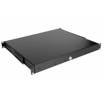Lade Equip EZD-1-B afsluitbare lade 19 inch 1U zwart