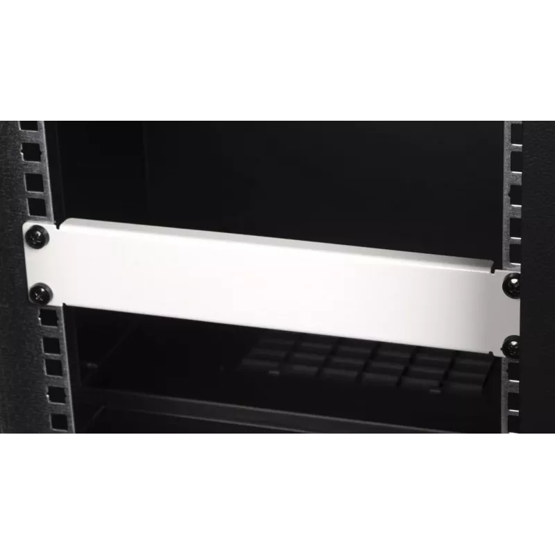 Equip EZBP-10-G 10" (25,4 cm) blindpaneel voor rack, 1U, grijs