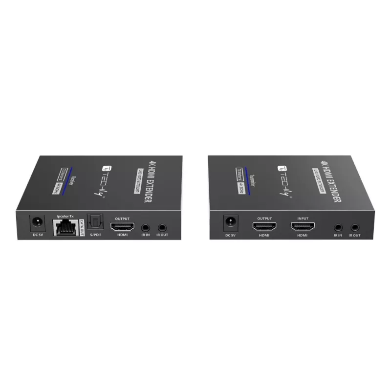 Techly IDATA-EXT-676 AV-zender & -ontvanger zwart