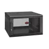 APC NetShelter WX AR106SH6, 6U, 19-inch patchkast, wandmontage, voorgemonteerd, 600 mm diep