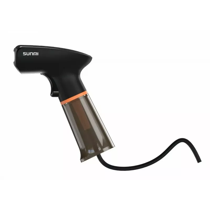 Handheld-barcodescanner SUNMI U2 2D USB zwart — retail-imager, bekabelde USB-verbinding