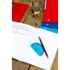 Schrift Oxford 100050355 A4 80 blad bordeaux