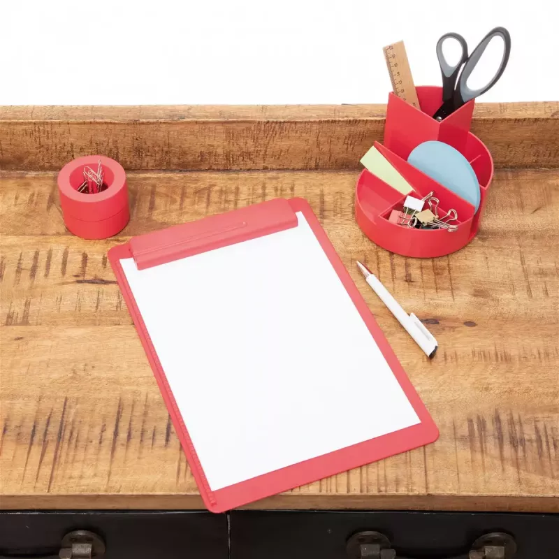 Paperclipsdispenser MAUL MAULpro rood kunststof