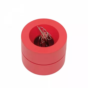 Paperclipsdispenser MAUL MAULpro rood kunststof