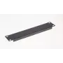 Equip EZBP-10-B 10" (25,4 cm) blindpaneel voor rack, 1U, zwart