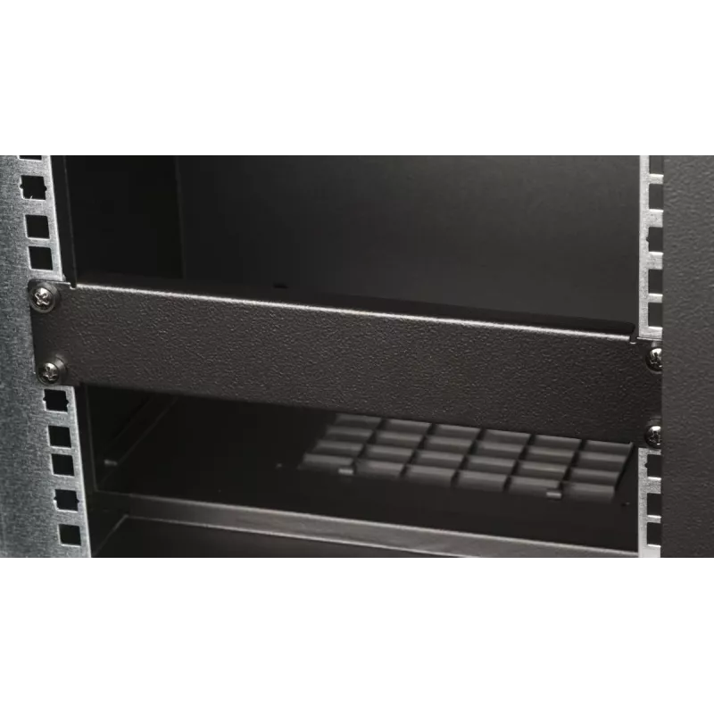 Equip EZBP-10-B 10" (25,4 cm) blindpaneel voor rack, 1U, zwart