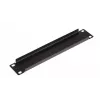 Equip EZBP-10-B 10" (25,4 cm) blindpaneel voor rack, 1U, zwart