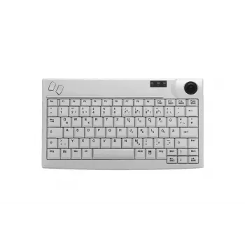 Contour Design Active Key AK-440 Toetsenbord Kantoor USB QWERTZ Duits Wit