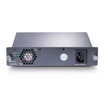 TP-Link 100-240V redundante voeding-module, 75 W, 100 - 240 V, 50 - 60 Hz, 1.8 A, 6.25 A, overbelasting, overstroom, kortsluiting