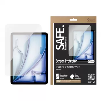 PanzerGlass SAFE. by ® schermbeschermfolie iPad Air 11'' (2024-2026) | iPad 11'' (2025-2026) | iPad 10.9'' (2022) | Ultra-Wide Fit
