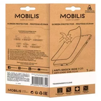 Beeldschermbescherming Mobilis EDA52 0,33 mm dikte