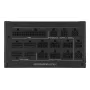 Voeding ASUS Pro WS 3000 W ATX 3.1 80 PLUS Platinum volledig modulair, 20+4 pin, 4×16-pin PCIe, 12×SATA, zwart