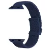 Horlogeband Apple PURO PUAW44LOOPDKBLUE stof 220 mm