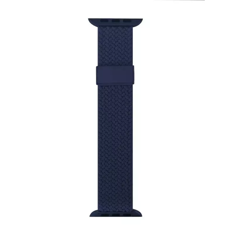 Horlogeband Apple PURO PUAW44LOOPDKBLUE stof 220 mm