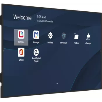 Professioneel 98 inch 4K commercial display VIEWSONIC CDE9831-1C, 3840x2160, 500 cd/m², Android 14, 24/7