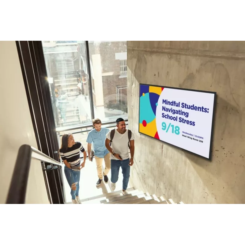 Professioneel 98 inch 4K commercial display VIEWSONIC CDE9831-1C, 3840x2160, 500 cd/m², Android 14, 24/7