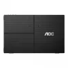 AOC 16T3EA draagbare tv/monitor zwart 39,6 cm (15,6 inch) 1920 x 1080 pixel