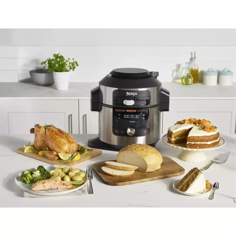 Ninja OL650EU multikoker 7,5 L 1760 W zwart, roestvrij staal