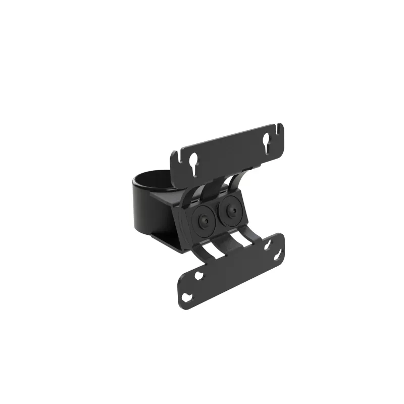 Monitorhouderstandaard Ergonomic Solutions SpacePole SPV3306-02 – VESA 75x100 mm, zwarte mast