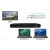 KVM-dockingstation i-tec voor 2 hosts HDMI, USB-C host-interface, PD 2×100W, 4K@60Hz, 2×USB-A