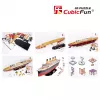 CubicFun T4011H Titanic Big 3D-puzzel, 113 stukjes