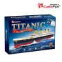 3D-puzzel Cubicfun Titanic Big T4011H — 1024 stukjes, schaalmodel schip