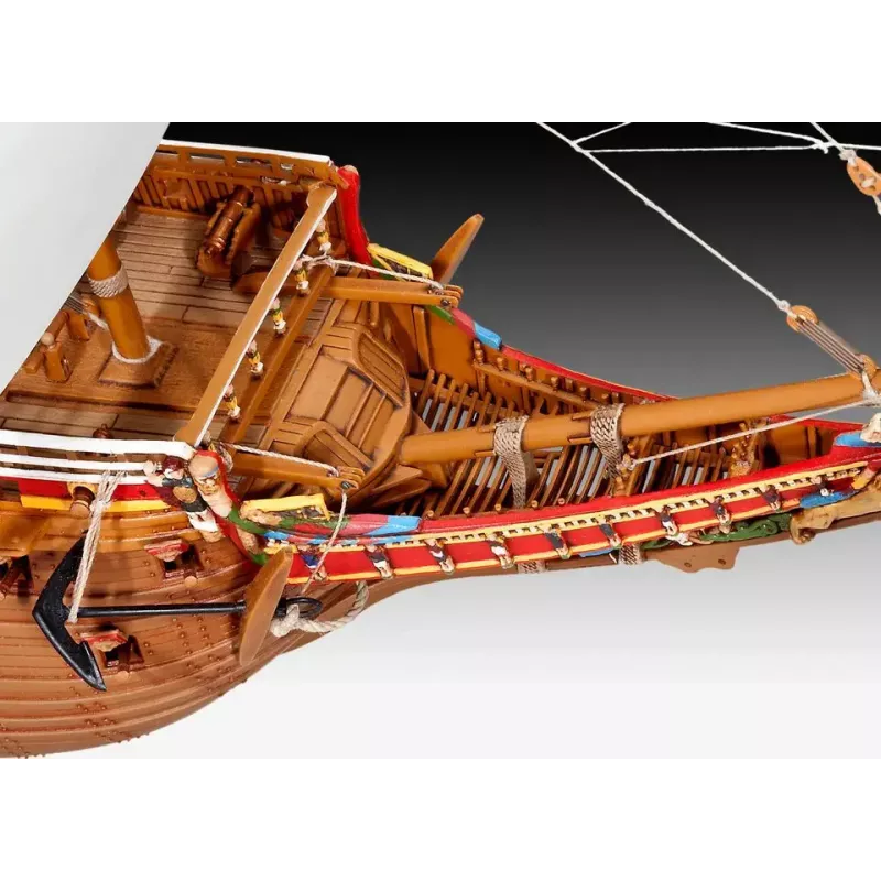 Revell 05414 Zweeds koninklijk schip VASA bouwpakket, 1:150, kunststof, lengte 45,5 cm