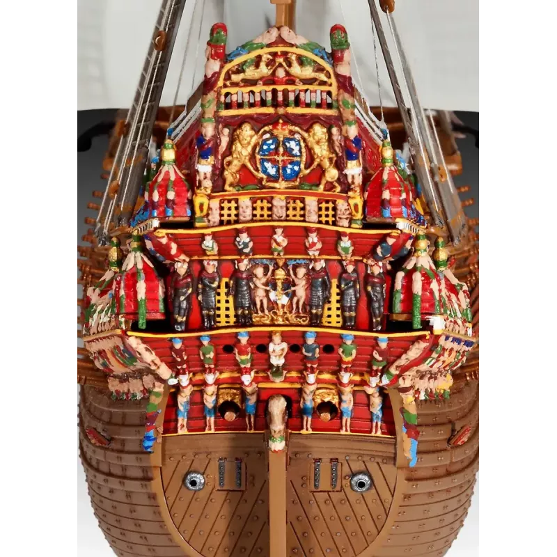 Revell 05414 Zweeds koninklijk schip VASA bouwpakket, 1:150, kunststof, lengte 45,5 cm