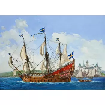 Zeilschipmodel Revell VASA bouwpakket 1:150 lengte 455 mm hoogte 345 mm