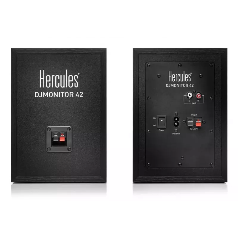 Bedrade dj-luidspreker Hercules DJMonitor 42 — 40 W RMS, 60–20000 Hz, zwart