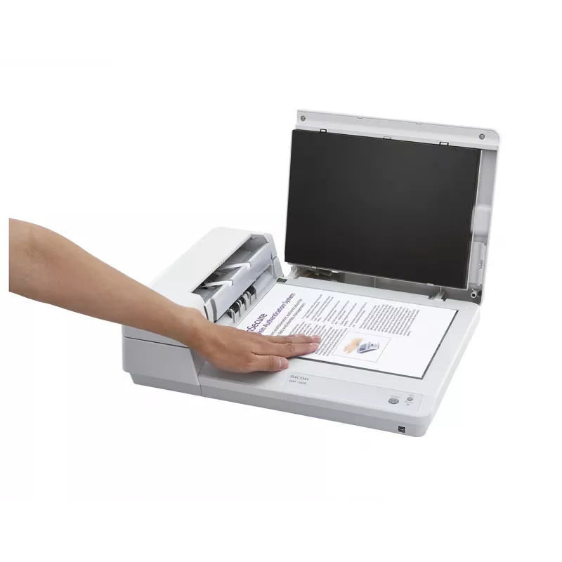 Ricoh SP-1425 flatbed- & ADF-scanner 600 x 600 DPI A4 wit
