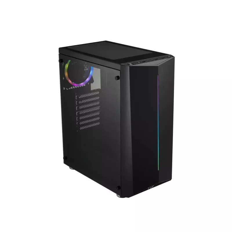 FSP CMT151 Midi Tower-pc-behuizing, zwart
