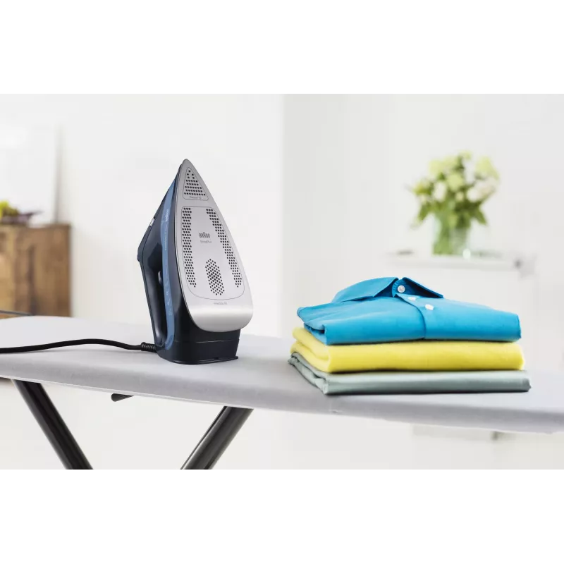 Braun TexStyle 7 Pro SI 7160 BL stoomstrijkijzer, blauw