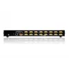 ATEN 16-poorts USB/PS/2 VGA KVM over IP-switch met USB-periferieaansluiting