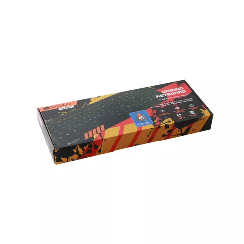 Gaming-toetsenbord Canyon Hazard CND-SKB6-US