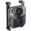 Waterblok Phanteks EZ-Fit 450 acryl koper POM zwart zilver
