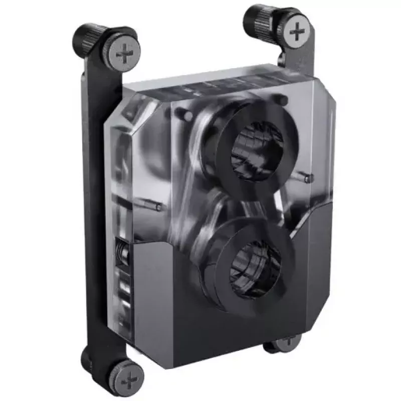 Waterblok Phanteks EZ-Fit 450 acryl koper POM zwart zilver