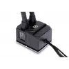 Vloeistofkoelingsset Alphacool Pro Aurora 420 CPU AIO 14 cm zwart wit