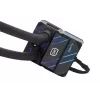Vloeistofkoelingsset Alphacool Pro Aurora 420 CPU AIO 14 cm zwart wit