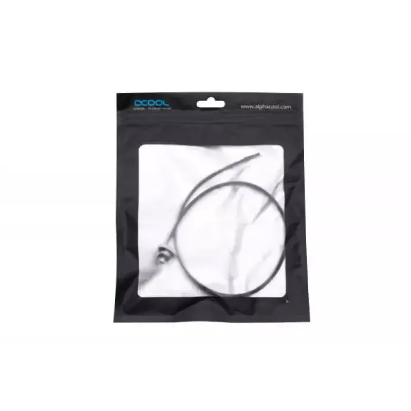 Temperatuursensor Alphacool 17597 messing zwart chroom 18mm 17mm