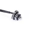 Temperatuursensor Alphacool 17597 messing zwart chroom 18mm 17mm