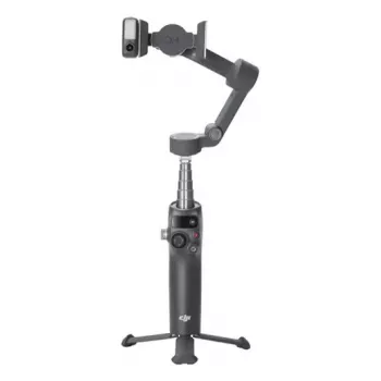 Smartphone-camerastabilisator DJI Osmo Mobile 8 — zwart, max. draagvermogen 0,3 kg, 3350-mAh-accu, 10 uur gebruikstijd