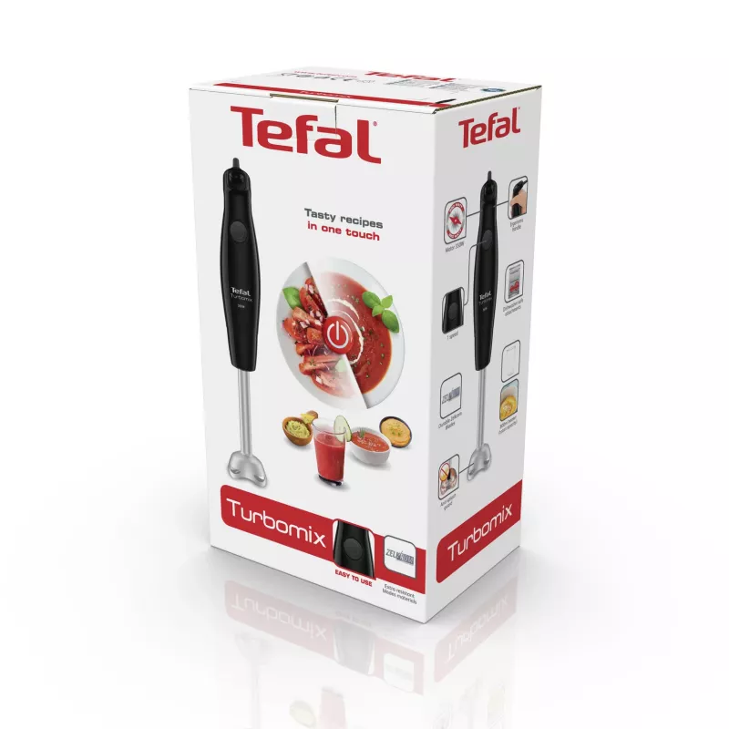 Staafmixer Tefal Turbomix HB1218 — 350 W, 0,8 L kom, zwart