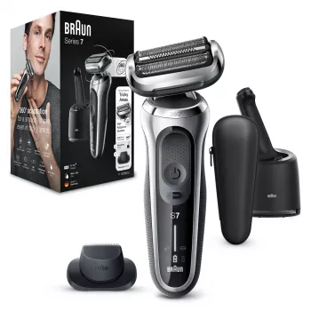 Foliestripper Braun Series 7 71-S7200c zwart zilver lithium-ion 50 min