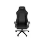 Gevoerde stoel GENESIS NITRO 890 G2 gevoelde rugleuning zwart hoogte 127-134 cm