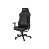 Gevoerde stoel GENESIS NITRO 890 G2 gevoelde rugleuning zwart hoogte 127-134 cm