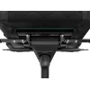 Gevoerde stoel GENESIS NITRO 890 G2 gevoelde rugleuning zwart hoogte 127-134 cm