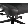 Gevoerde stoel GENESIS NITRO 890 G2 gevoelde rugleuning zwart hoogte 127-134 cm