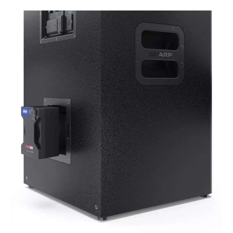 Sharp CP-LS200 draagbare/feestluidspreker zwart 200 W
